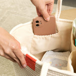 SUNBURST GLOBAL Diaper Caddy, Baby Diaper Caddy Organizer, Baby Basket, Baby Organizers and Storage, Baby Gift Basket, Diaper Organizer, Baby Storage Organizer, Gift Basket for Baby Shower