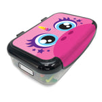 ZIPIT: Recycled Plastic Pencil Box - Pink Unicorn - Large Capacity Case, Character Stationery Organizer, School Supplies-Toy Holder, Snap Close, Kids