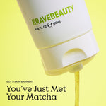 KraveBeauty Matcha Hemp Hydrating Cleanser for Dry or Sensitive Skin, Gentle, Non-Stripping Face Wash with Matcha, Hemp Seed Oil & Glycerin, Fragrance Free, 120ml