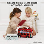 Le Toy Van - Wooden Holiday Campervan with Detachable Surfboard | Suitable for 3 Year Old +