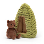 Jellycat Forest Fauna Bear Stuffed Animal, 7.5 inches - Teddy Bear Plush Toy - Classic Children's Gift