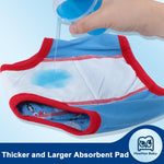 MooMoo Baby Training Underwear 10 Packs Absorbent Toddler Potty Training Pants for Boys and Girls Cotton 3T