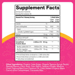 SmartyPants Kids Probiotic & Prebiotic Gummies for Digestive Health: Gut Health Supplement, Clinically Studied Prebiotic for Immune Support, Strawberry, 60 Count (30 Day Supply)