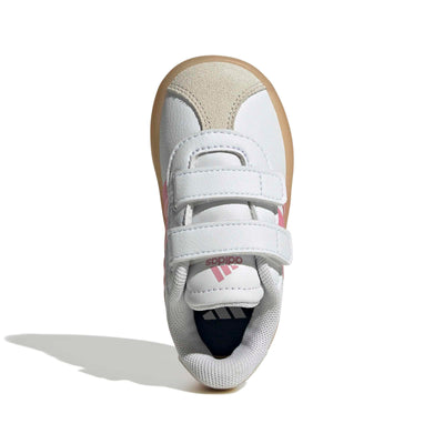 Adidas Unisex-Baby VL Court 3.0, White/Bliss Pink/Alumina, 5