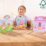 Melissa & Doug Puffy Sticker Activity Books Set: Princess, Mermaid, Fairy - 180+ Reusable Stickers - FSC Certified