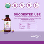 USDA Organic Nighttime Gripe Water for Babies by MaryRuth's | Herbal Blend for Little Tummies | Baby Essentials | Ages 0+ | Ginger Root | Lemon Balm | Fennel Seed | Vegan | 4 oz | 30-60 Servings