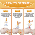 Senvok Anti Choking Device, Choking Rescue Device for Kids and Adults, Portable Airway Suction Device, Heimlich Device for Home & Travel First Aid Kit