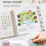 Baby Book Keepsake Timeless First 5 Year: Baby Books for Baby Gift - Baby Memory Book Scrapbook Album from Birth to Age 5, Baby Photo Albums Gender Neutral Baby Items,154 Pages