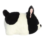 Aurora® Adorable Spudsters™ Fern French Bulldog™ Stuffed Animal - Round Shape Makes for Comforting Cuddles - Perfect for Kids All Ages and Animal Loving Adults - Black 11 Inches