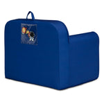 Delta Children Mix & Match Cozee Kids Chair with Interchangeable Patches, Space