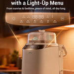 Bear Bottle Washer Pro, Baby Bottle Washer and Sterilizer and Dryer - All in One Machine for Bottles, Pump Parts & Baby Essentials with 90 Detergent Tablets - Effortless, Time-Saving