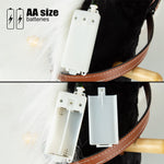 MUOVE 36'' Plush Horse Riding Stick , Handsewn Head, Sturdy Wood Stick, Plus Neighing & Clip-Clop Sounds