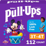 Pull-Ups Boys' Potty Training Pants, Size 3T-4T Training Underwear (32-40 lbs), 112 Count (4 Packs of 28), Packaging May Vary