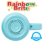 Silver Buffalo Rainbow Brite and Twink Sparkle Stainless Steel Tumbler with Handle and Straw, Fits in Standard Cup Holder, 40 Ounces