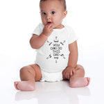 You Can Do This Dad - Funny Baby Essentials Bodysuit - Cute Baby Girl Clothes Newborn Boy Outfit (Newborn, White)