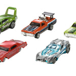 Hot Wheels Toy Cars & Trucks 10-Pack, Set of 10 1:64 Scale Vehicles, Includes Race Cars, Semi, Rescue or Construction Trucks (Styles May Vary)