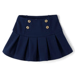 Gymboree,Girls,and Toddler Ponte Knit Skort,Tidal Pleated,2 Years
