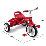 Radio Flyer Red Rider Trike, Outdoor Toddler Tricycle, For Ages 2.5-5 (Amazon Exclusive)