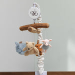 Lambs & Ivy Disney Baby Storytime Pooh Musical Baby Crib Mobile Soother Toy