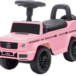 Best Ride On Cars Mercedes G-Wagon Push Car, Baby Pink, Large