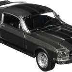 KiNSMART - 1967 Ford Shelby Mustang GT500 1:38 Scale 5" Die Cast Metal Model Toy Muscle Car (Blue)