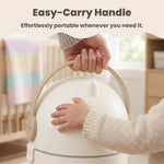 iTouchless Diaper Pail, Odorless Bin with Ag+ Silver Ion, Trash Can with Lid - Fits Any Bag, No Refills Needed, Award-Winning Nursery Baby Registry Gift - Boho Ivory