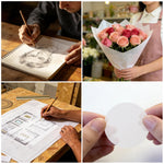 WRJIANGFA Tracing Paper Pad, 50 Sheets, A4 Size 8.27x11.69 Inches, High Transparency, Anti-Wrinkle, 53gsm, for Artists, Architects, Students