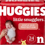 Huggies Size Newborn Diapers, Little Snugglers Baby Diapers, Size Newborn (up to 10 lbs), 31 Count, Packaging May Vary