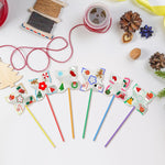 Poen 48 Pcs DIY Craft Pinwheels White Blank Paper Color Your Own Pinwheels for Kids Boys Girls Summer Activity Arts Daycare Project Party Favor, 5 Inches