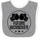 inktastic Kickboxing Future Kickboxer Baby Bib