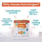 Enfamil Nutramigen Baby Formula, Hypoallergenic and Lactose Free Formula with Enflora LGG, Fast Relief from Severe Crying and Colic, Powder Can, 19.8 Oz (Pack of 1)