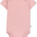 HonestBaby baby-girls 5-pack Short Sleeve Bodysuits One-piece 100% Organic Cotton for Infant Baby Girls