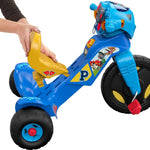 Fisher-Price Toddler Tricycle Nickelodeon PAW Patrol Lights & Sounds Trike, Toy Bike with Handlebar Grips & Storage for Outdoor Play Kids Ages 2+ Years
