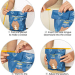 16-Piece Vacuum Sealer Bags with Chip Clips - 4 Sizes (4 Bags Each), Airtight Food Storage for Chips, Bread, Popcorn, Bag Sealer Sticks