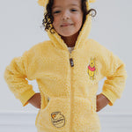 Disney Winnie the Pooh Infant Baby Boys Zip Up Hoodie Yellow 18 Months