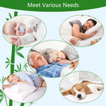 GOONIK Queen Mattress Protector, Breathable Bamboo Viscose Waterproof Queen Size Mattress Pad Cover with 6-18 inches Deep Pocket