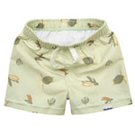Gerber Baby Boys Baby Toddler Long Sleeved Rashguard Swim Bathing Suit Set Turtles 6-9 Months