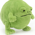 Jellycat Ricky Rain Frog Stuffed Animal, Medium 7 inches - Amphibian Plush Toy - Classic Children's Gift