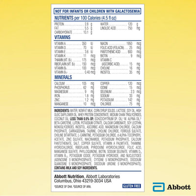 Similac NeoSure Premature Post-Discharge Infant Formula, Ready-to-Feed Baby Formula, 8-fl-oz Bottle, Pack of 24