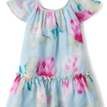 The Children's Place,Baby-Girls,and Toddler Dressy Dress, Short SleeveChiffon Floral,18 Months,24 Months