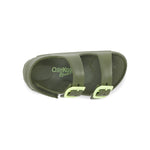 OshKosh B'Gosh Boys Rivar Sandal, Olive/Lime