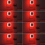 Sujeet Night Light, Night Lights Plug into Wall 8-Pack, Plug in Night Light, Dusk to Dawn Nightlight Led Night Lights for Bedroom, Bathroom, Hallway Warm White
