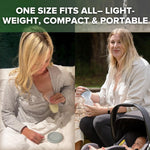 haakaa Manual Breast Pump & Silicone Cap Combo for Nursing Mom (Gray, 4oz. Without Base)