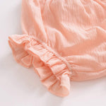 3PC Shorts Set Newborn Baby Girls Boys PP Pants Cotton Linen Blend Cute Floral Bloomers Triangle Shorts