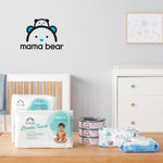 Amazon Brand - Mama Bear Blossoms Scented Diaper Pail Refills for Diaper Genie Pails with Odor Elimination, 1080 Count (4 Packs of 270 Count)