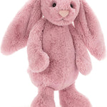 Jellycat Bashful Tulip Pink Bunny Stuffed Animal, Medium 12 inches - Rabbit and Bunny Plush Toy - Classic Children's Gift