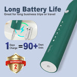 7AM2M Sonic Electric Toothbrush for Adults&Kids, 8 Brush Heads&Travel Case
