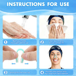 Pengxiaomei 15Pcs Swimming Nose Clips, Nose Plugs for Swimming