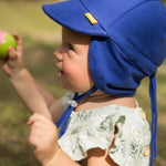 FURTALK Baby Sun Hat UPF 50+ UV Ray Sun Protection Cotton Toddler Hats for Boys Girls Royal Blue