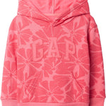 GAP Baby Girls' Playtime Favorite Logo Full Zip Hoodie Hooded Sweatshirt